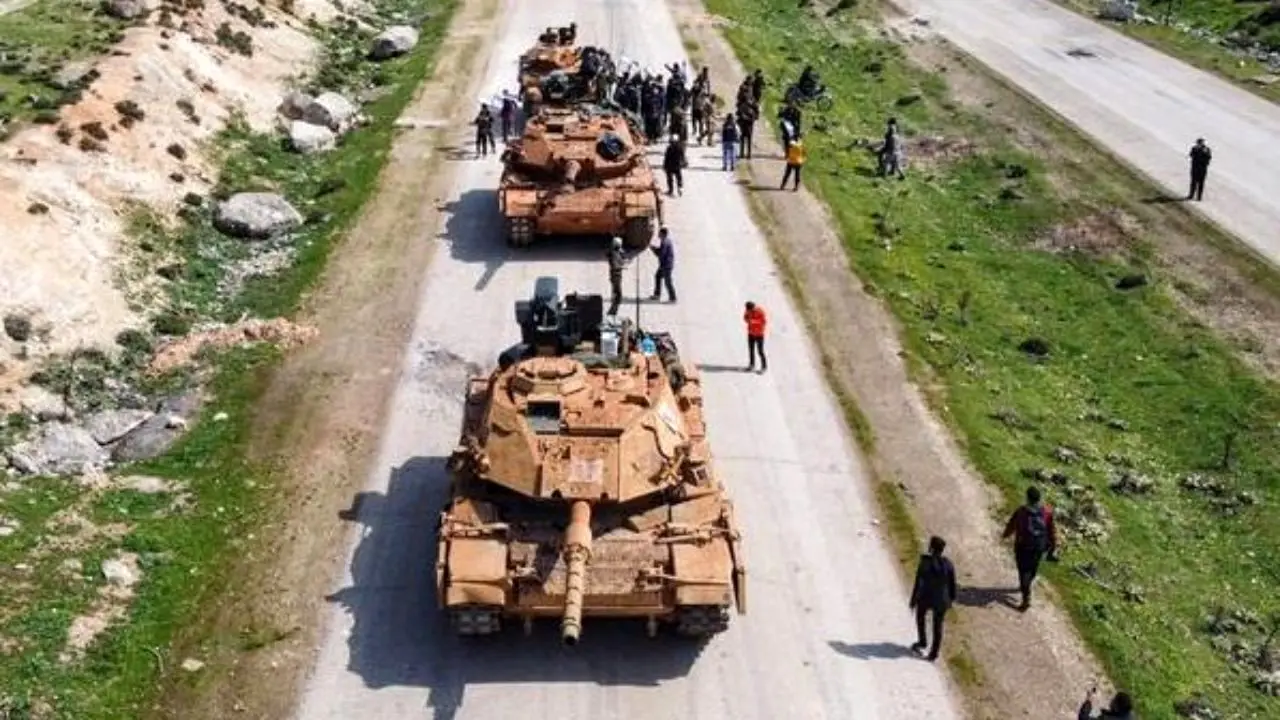 مانور مشترک نظامی روسیه و ترکیه در سوریه