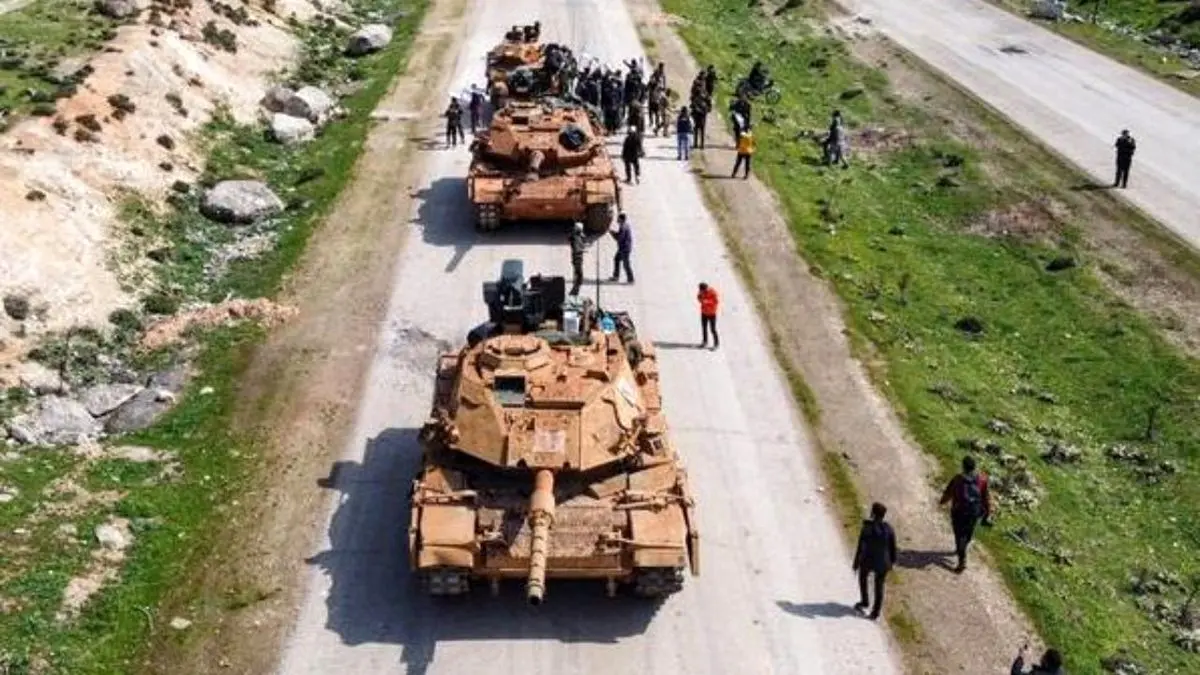 مانور مشترک نظامی روسیه و ترکیه در سوریه
