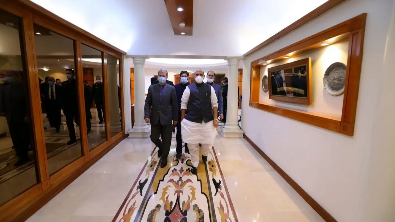 دیدار دو جانبه وزیران دفاع هند و ایران برگزار شد