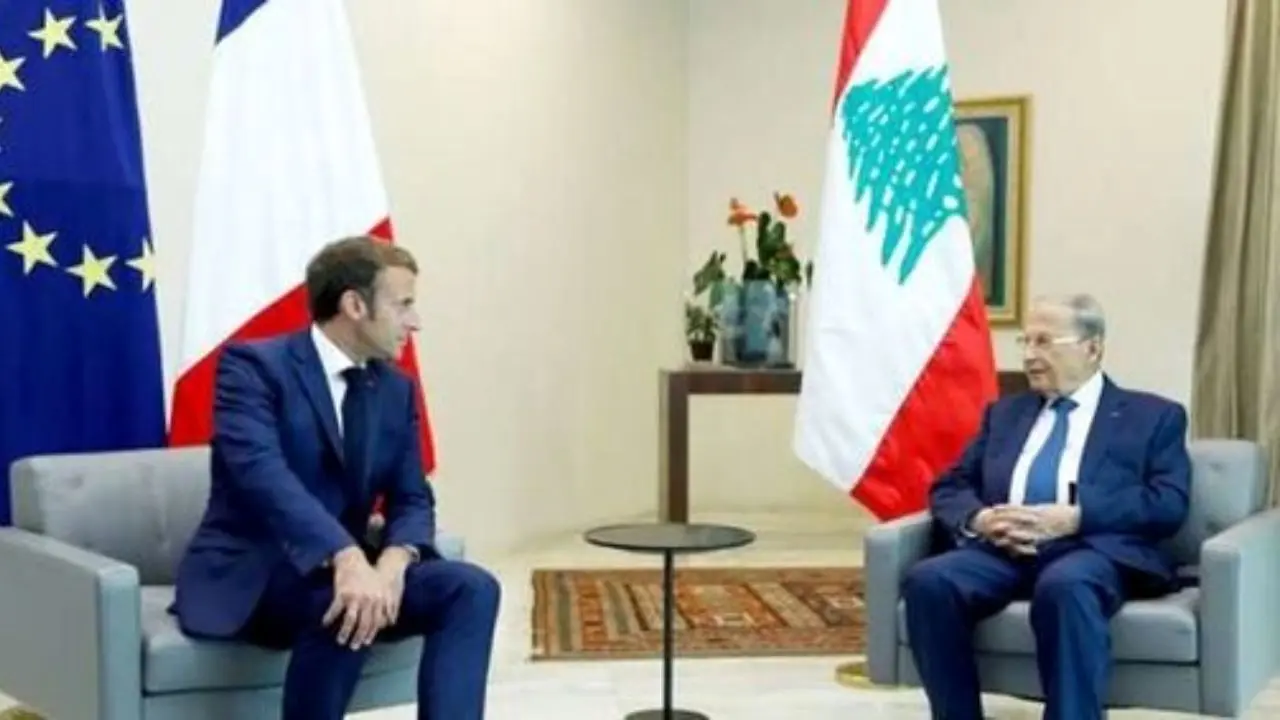 درخواست مکرون از عون در پی عدم تشکیل دولت لبنان
