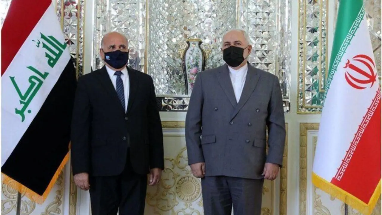 دیدار وزیر امور خارجه عراق و محمد جواد ظریف
