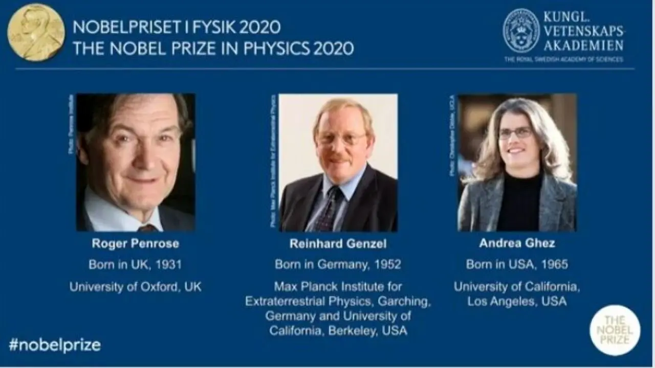 برندگان نوبل فیزیک 2020 اعلام شدند