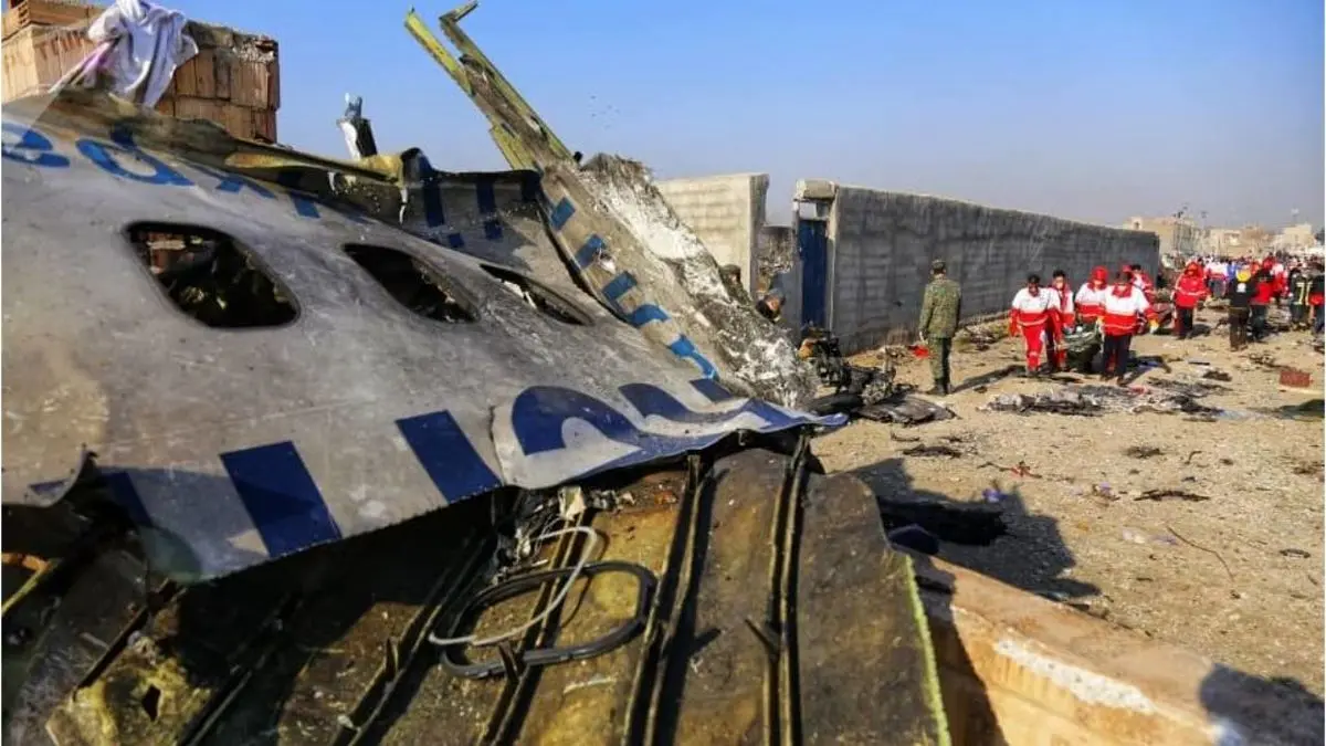 ایران گزارش علت سقوط هواپیمای اوکراینی را هفته آینده منتشر می‌کند
