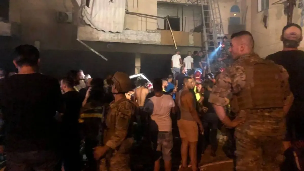یک انفجار دیگر در بیروت / انبار «مازوت» منفجر شد+ ویدئو