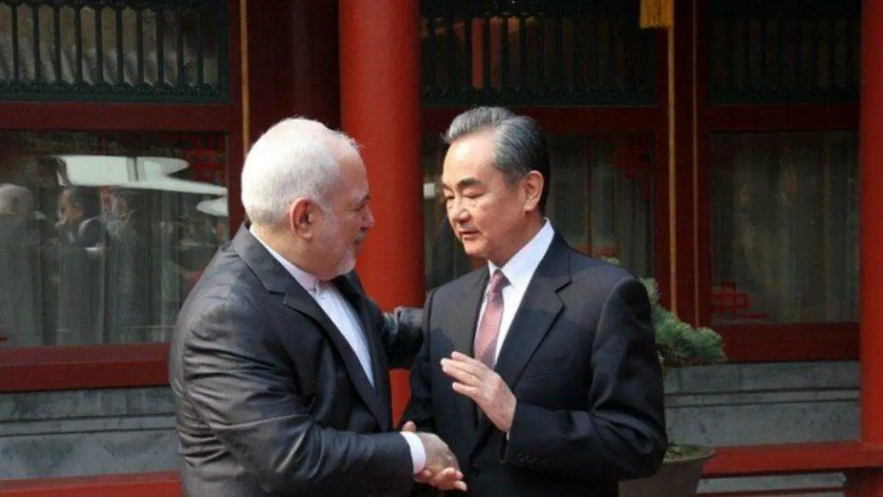 دیدار ظریف و وزیر امور خارجه چین