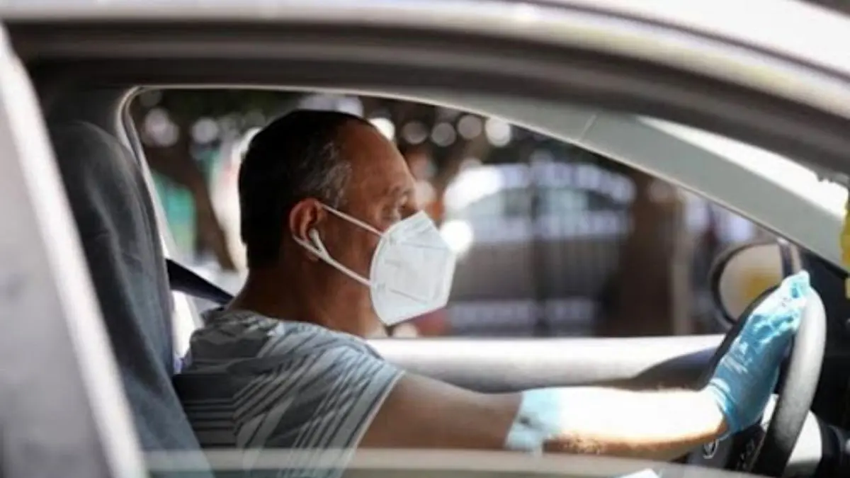 خودروهای تک‌سرنشین بدون ماسک جریمه نمی‌شوند