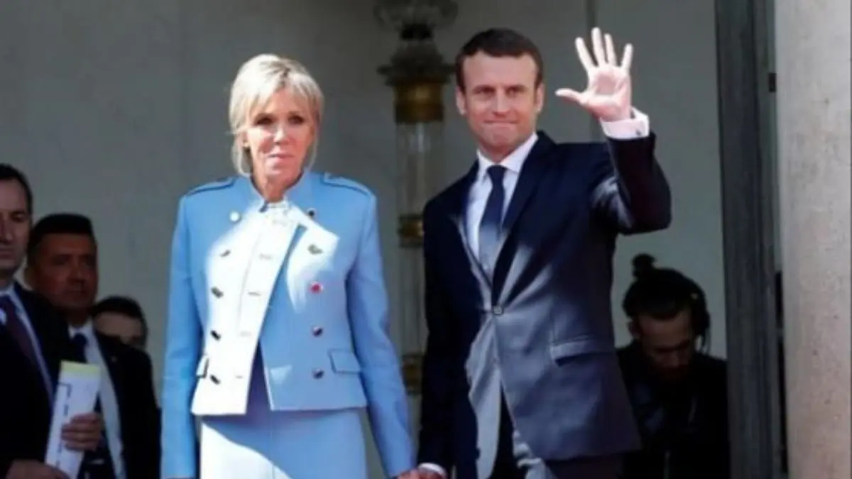 همسر رئیس جمهور فرانسه به قرنطینه رفت