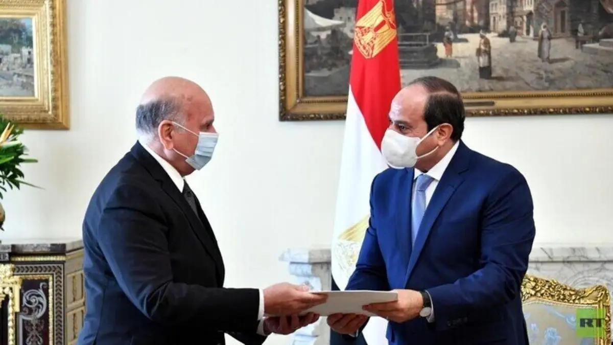 دیدار فواد حسین با رئیس جمهور مصر در قاهره