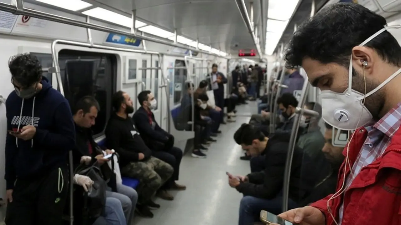 ورود افراد بدون ماسک به مترو ممنوع شد / پلیس برخورد می‌کند