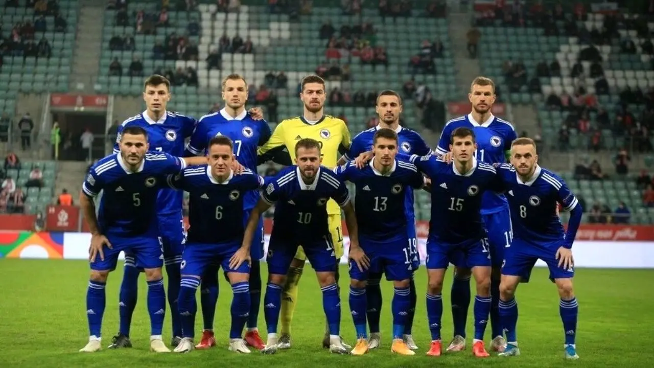 بوسنی با تمام ستاره‌هایش مقابل ایران + عکس