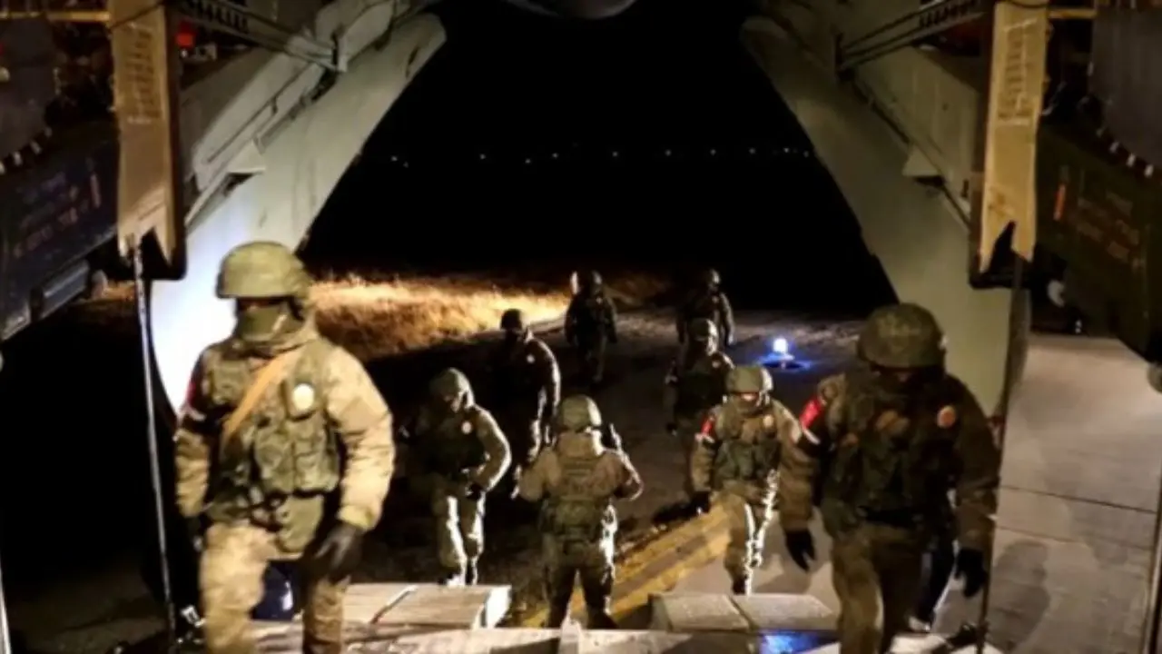 استقرار نیروهای حافظ صلح روسیه در قره‌باغ