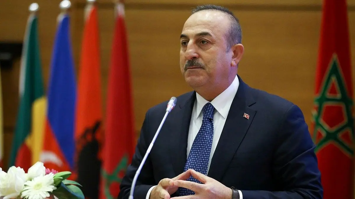 وزیر خارجه ترکیه وارد باکو شد