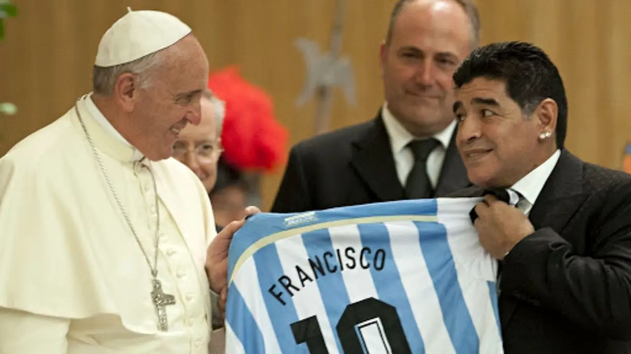 واکنش پاپ به مرگ مارادونا