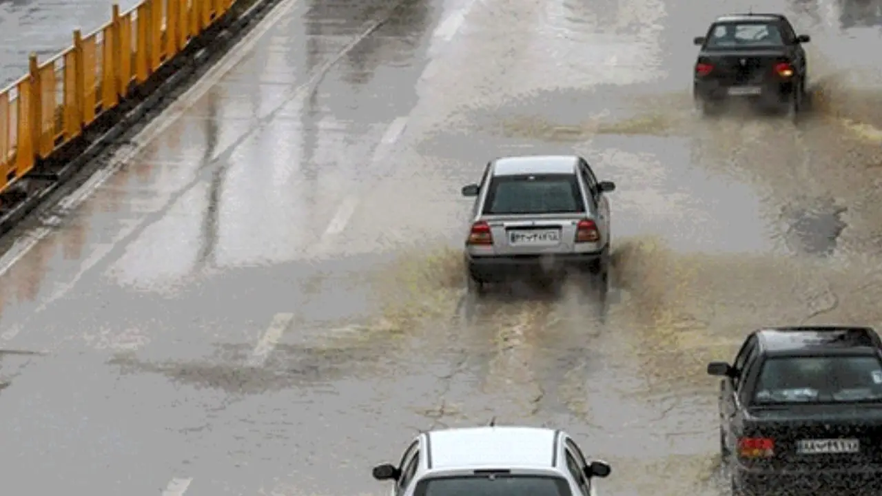 بارش شدید باران در 15 استان کشور
