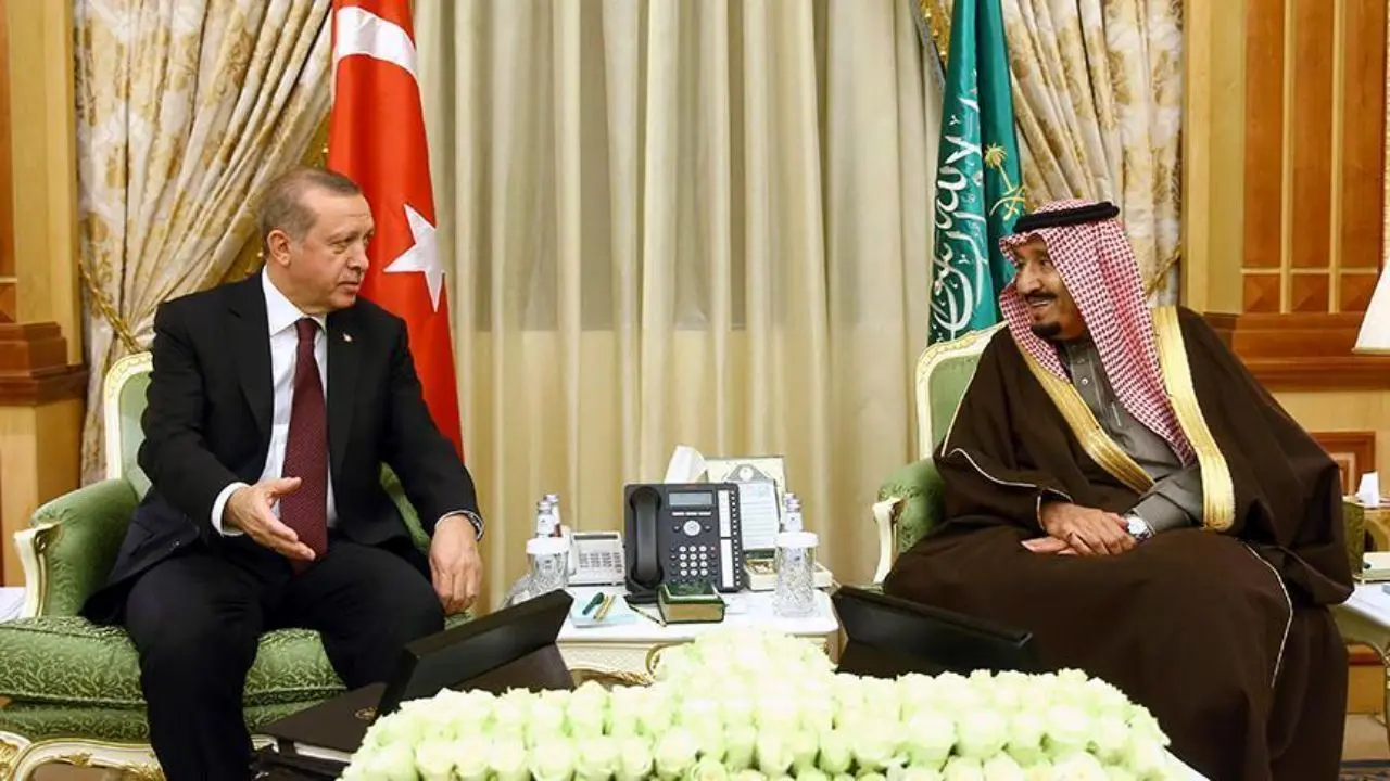 گفتگوی تلفنی اردوغان و پادشاه عربستان