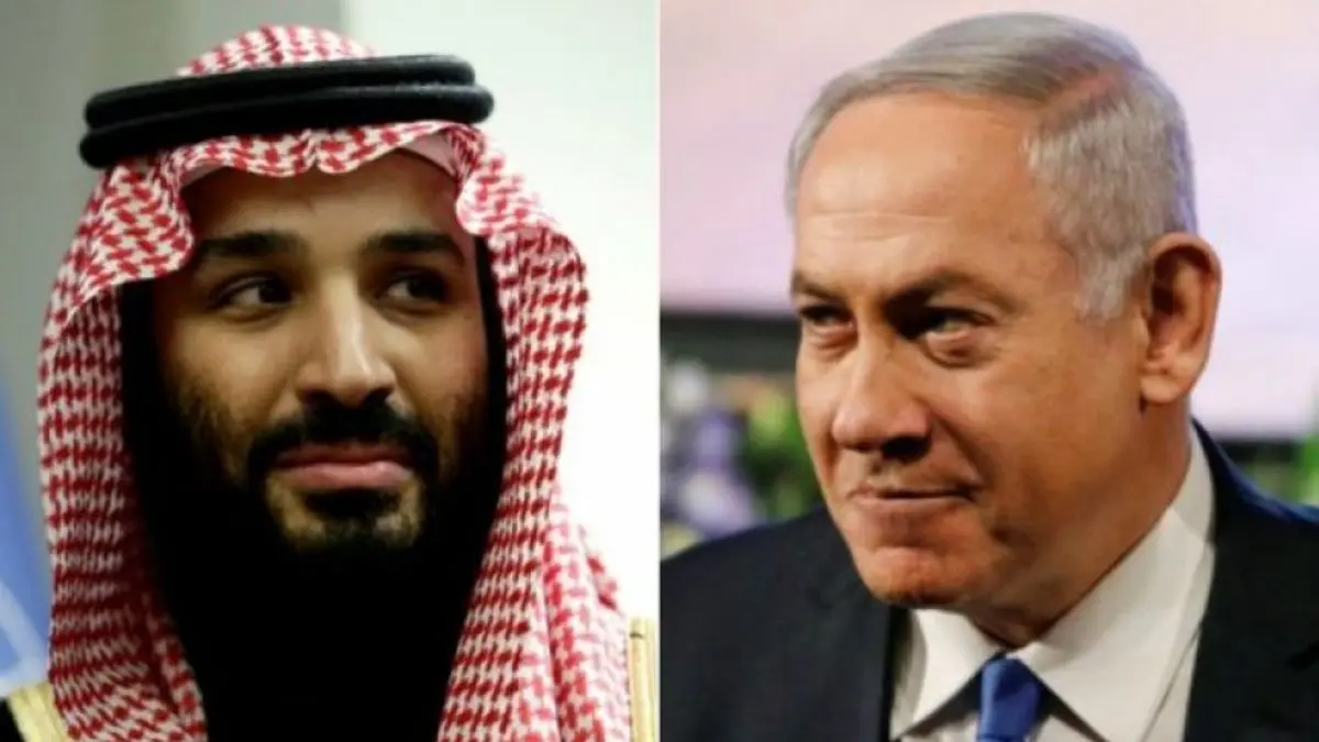 دیدار بنیامین نتانیاهو با ولیعهد عربستان
