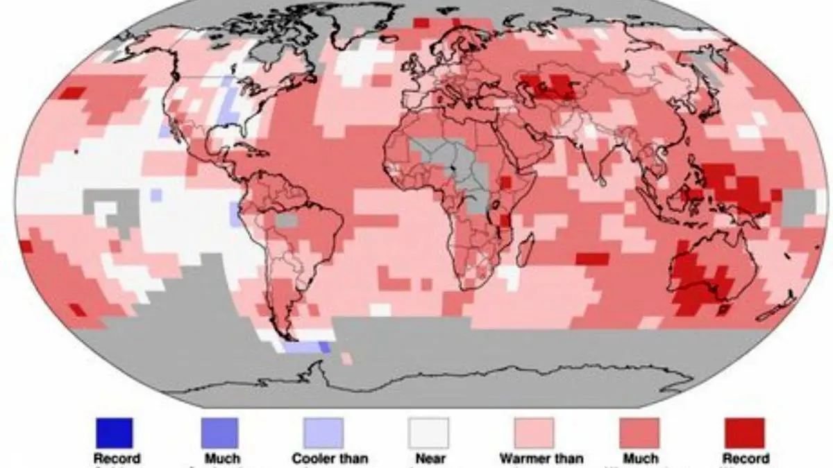 ثبت رکورد دیگری از گرمای زمین در 2020