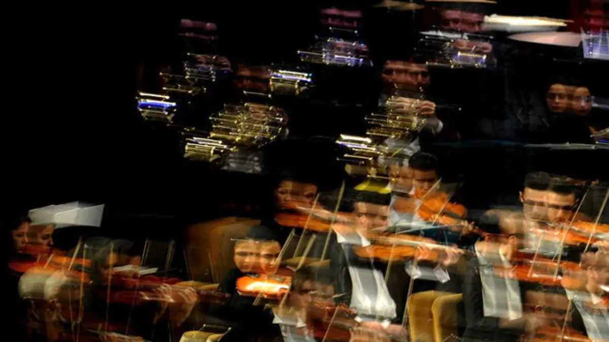 ارکستر سمفونیک ملی سوریه اشعار مقاومت را می‌نوازد