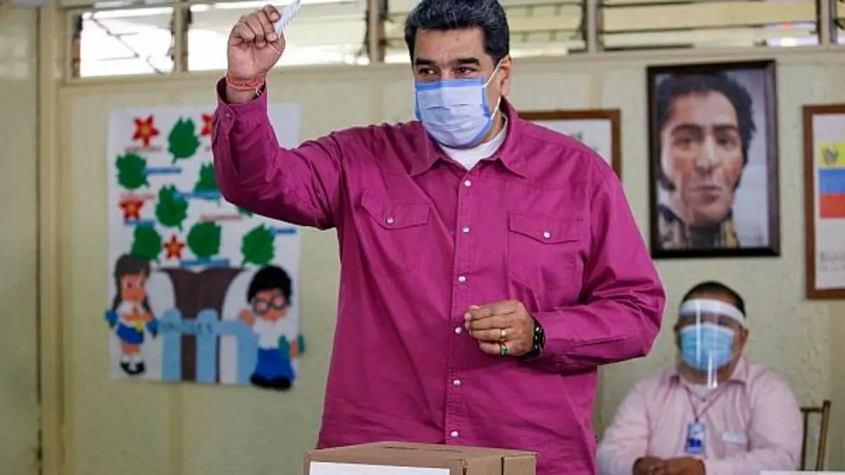 حزب مادورو در انتخابات پارلمانی ونزوئلا اعلام پیروزی کرد