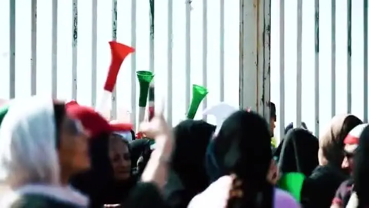 شور هواداران فوتبال ایران + فیلم