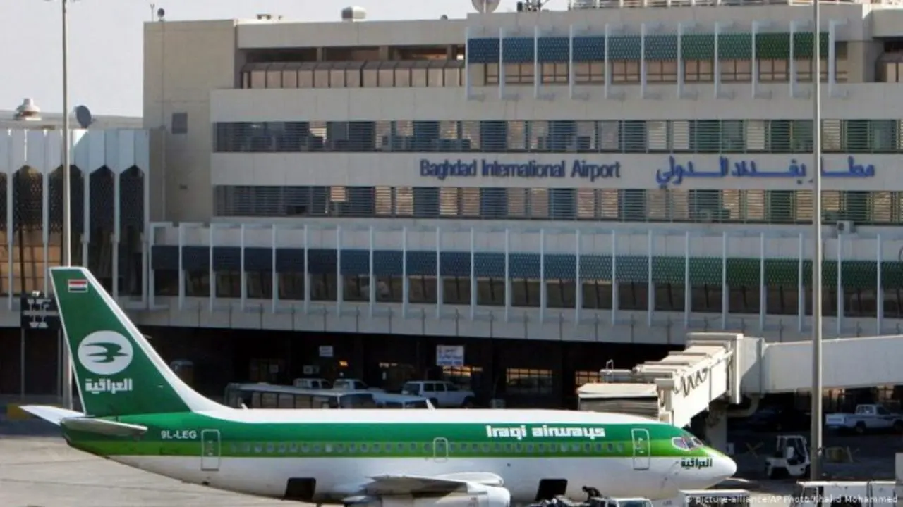انفجار در فرودگاه بغداد