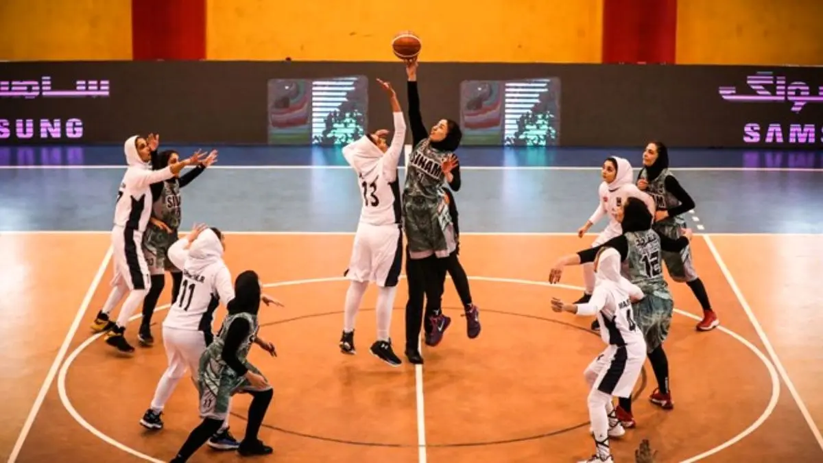 پیروزی بانوان شهر گرگان در لیگ برتر بسکتبال
