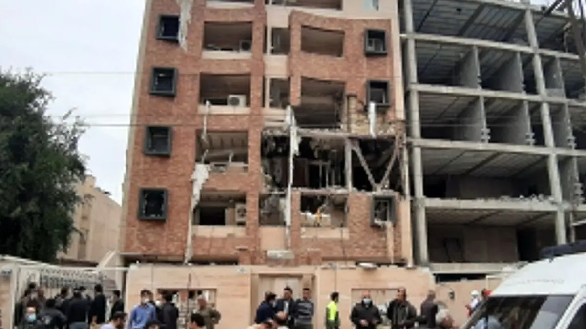 انفجارگاز شهری در اهواز 2 مصدوم برجای گذاشت