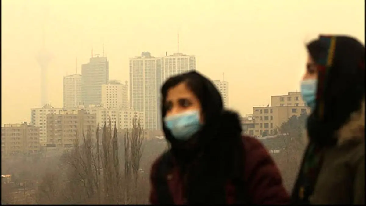 تهران برای نهمین روز متوالی آلوده است