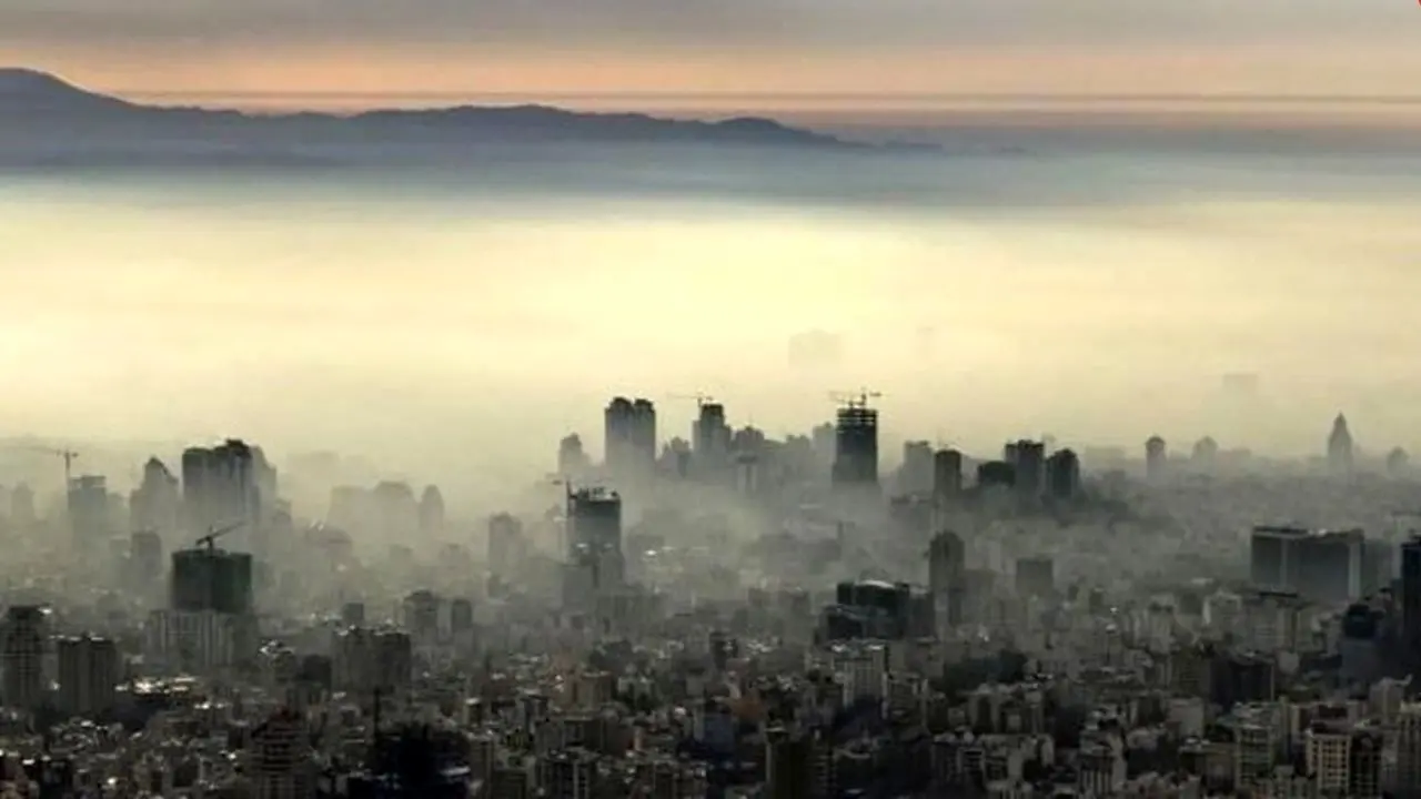 کیفیت هوا در 19 نقطه تهران قرمز و در 8 نقطه نارنجی است
