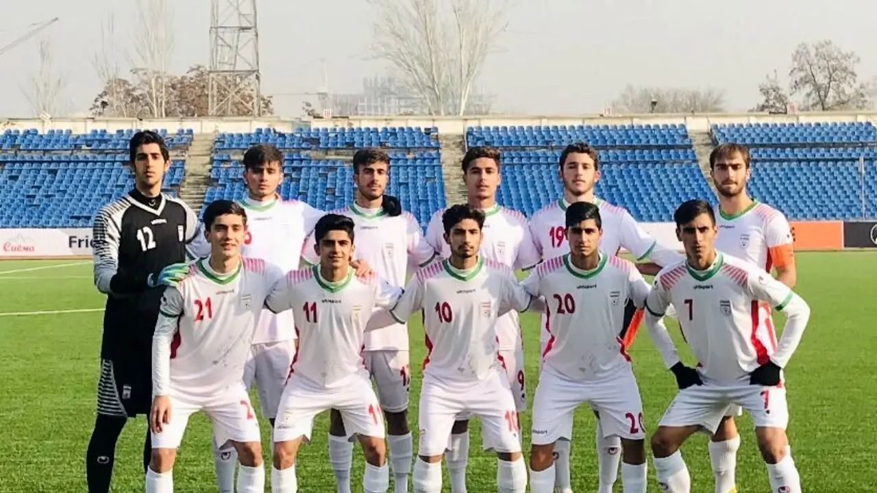 پیروزی نوجوانان فوتبال ایران مقابل تاجیکستان