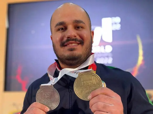 رضا دهدار یک طلا و یک نقره وزنه‌برداری جهان را کسب کرد