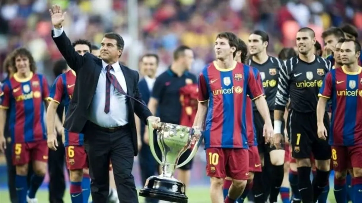 امیدواری لاپورتا به توافق بارسلونا با مدافع بایرن مونیخ