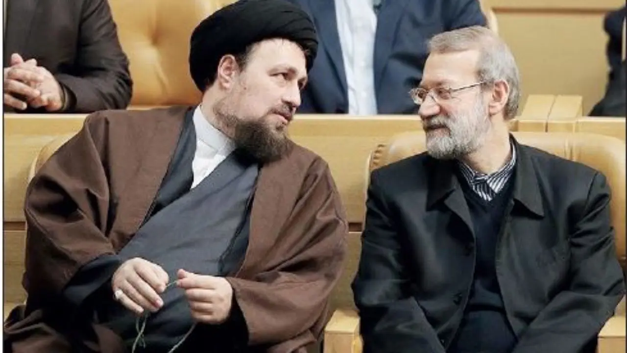 مواضع اصلاح‌طلبان با نزدیک شدن به انتخابات، شفاف‌تر می‌شود؛ سیدحسن خمینی یا لاریجانی میانه‌رو؟
