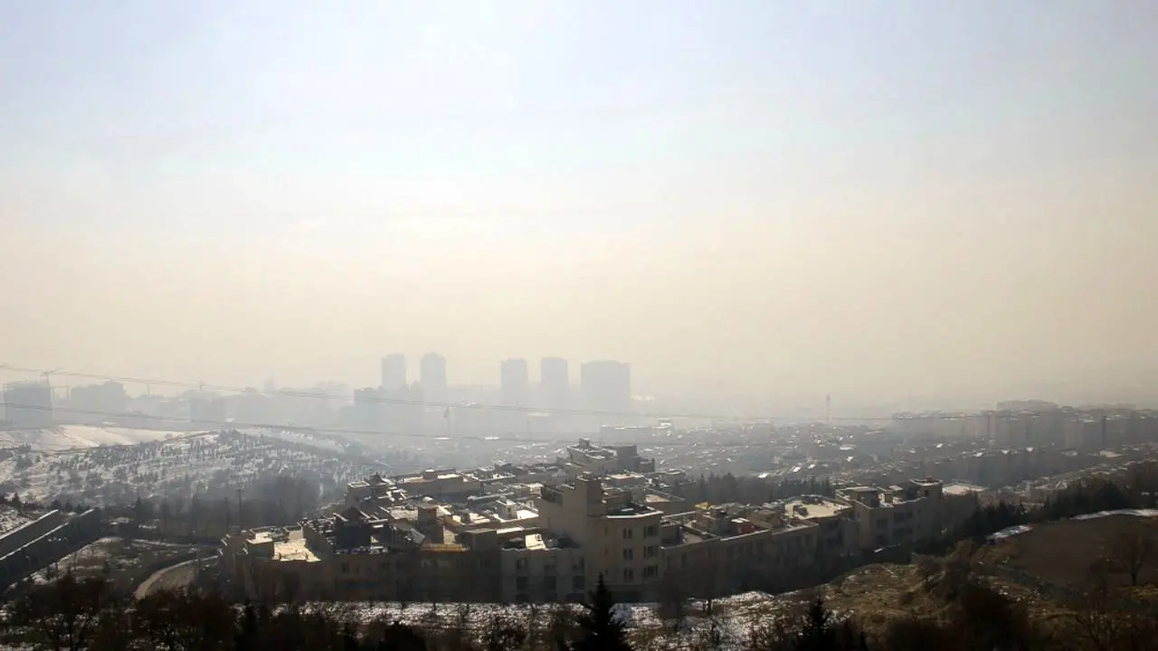 دهمین روز متوالی برای تهران با هوای آلوده