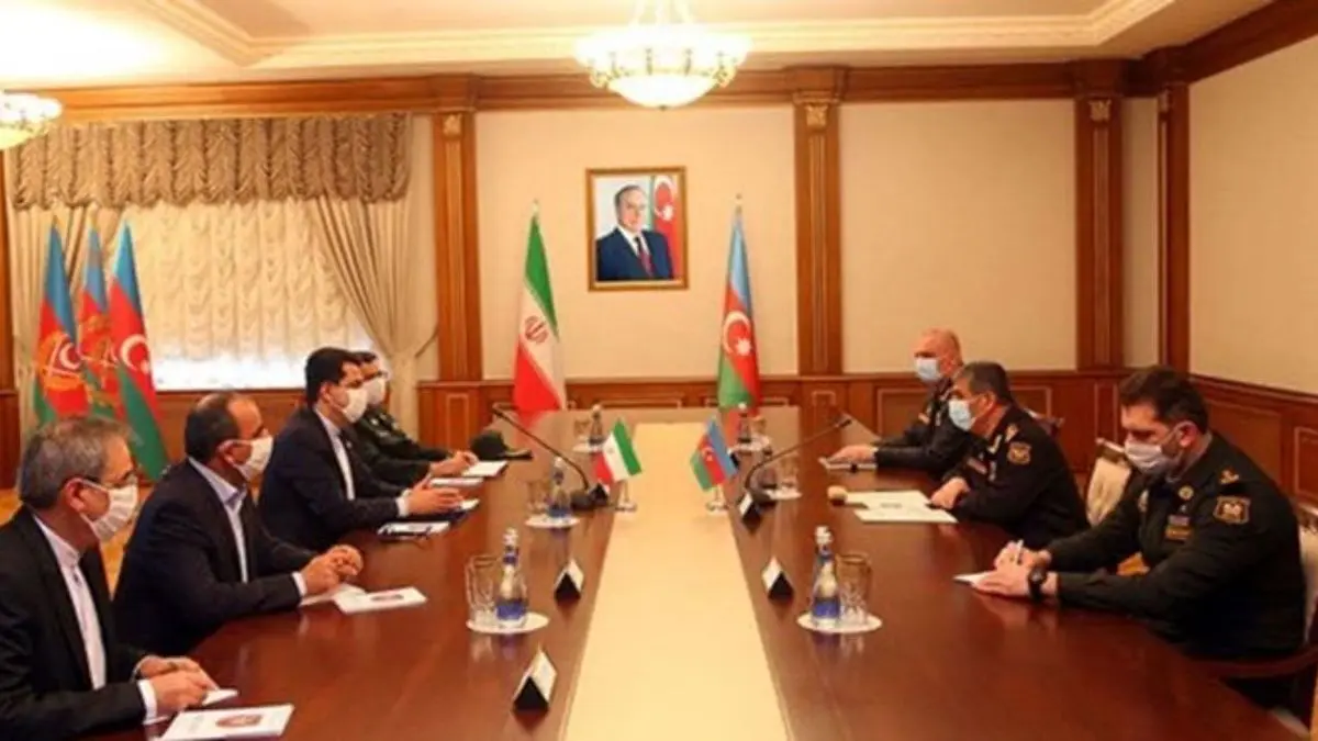 تأکید ایران و جمهوری آذربایجان بر تقویت همکاری نظامی