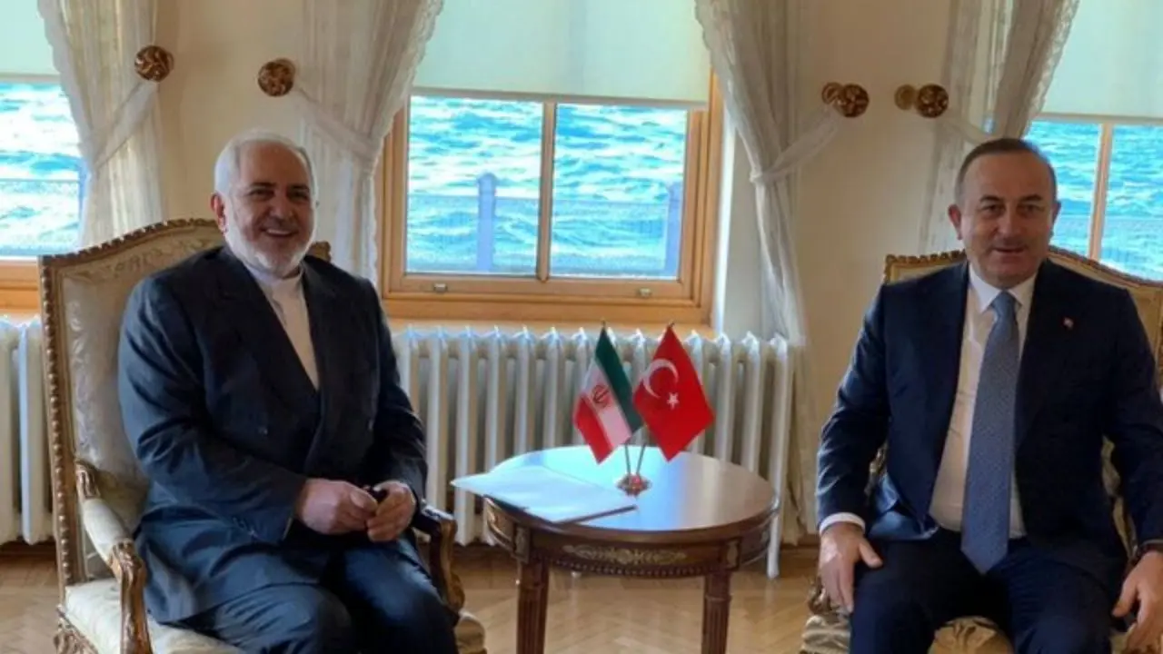 دور اول گفت‌وگوهای ظریف با وزیر خارجه ترکیه برگزار شد