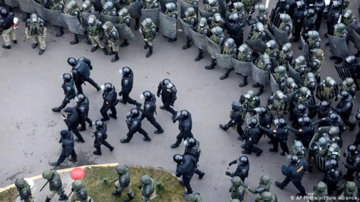 بازداشت بیش از 160 نفر در  اعتراضات بلاروس
