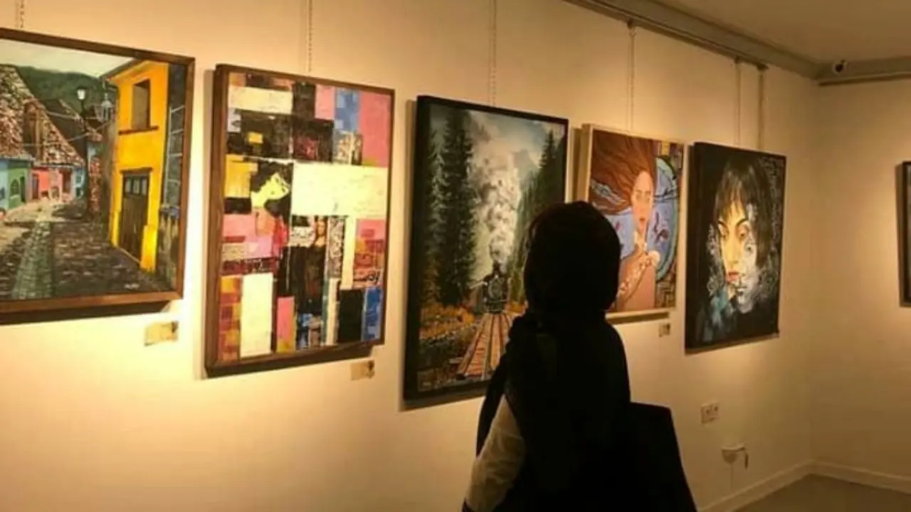 نمایشگاه نقاشی در دو بخش آزاد و قرنطینه