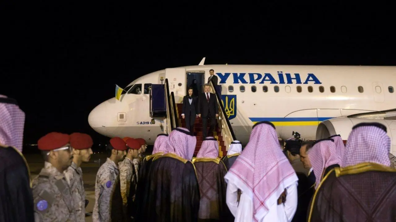 سفر رئیس‌جمهوری اوکراین به امارات