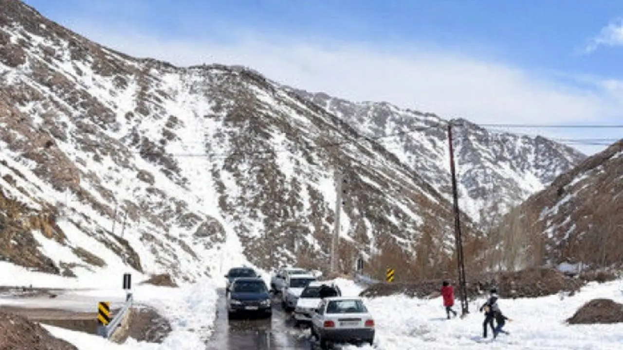 برف و باران در 25 استان را فرا می‌گیرد