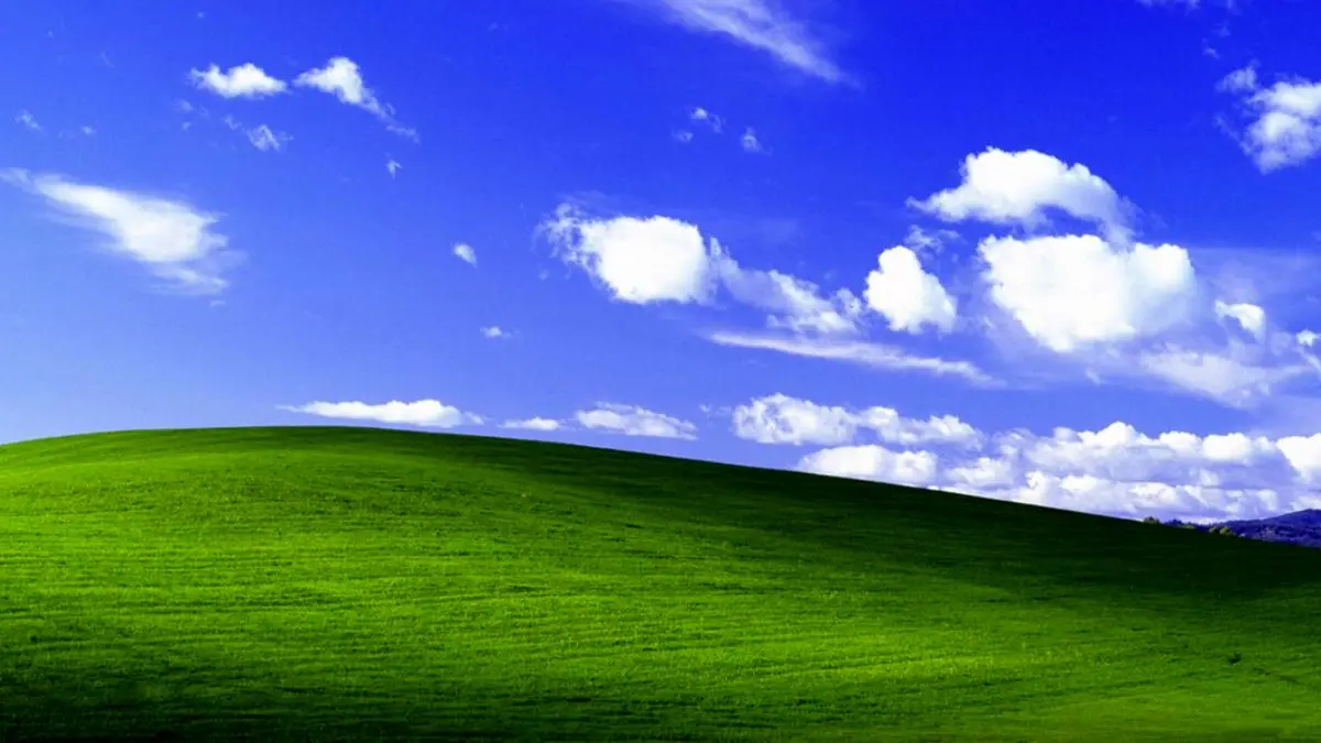 وضعیت امروز تصویر پس‌زمینه معروف Windows XP چگونه است؟