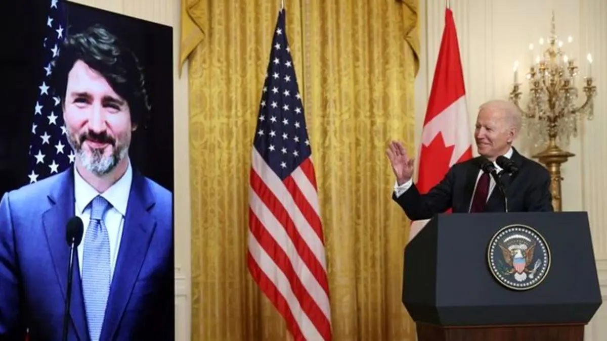 توافق سران آمریکا و کانادا برای تقابل با چین