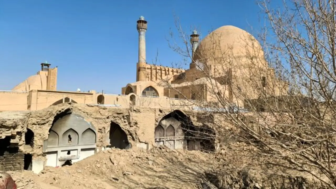 تخریب یکی از خانه‌های صفوی اصفهان