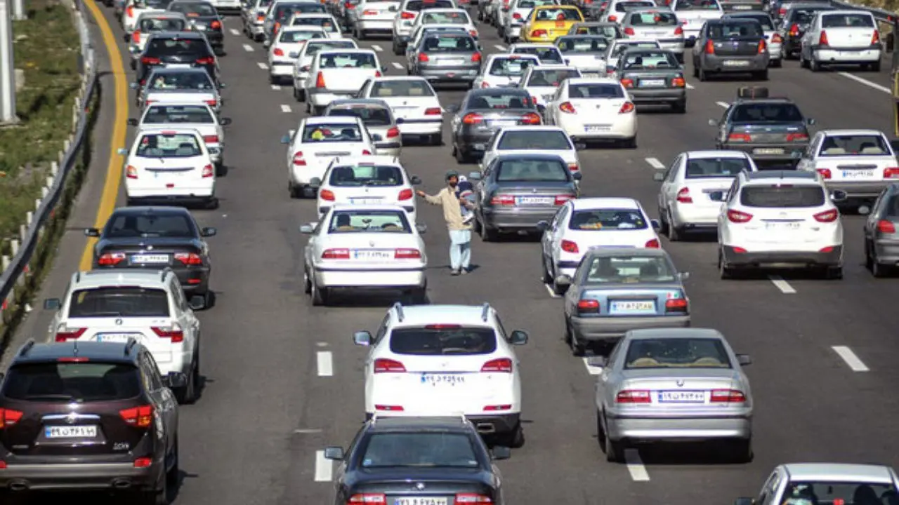 ترافیک در بزرگراه‌های پایتخت