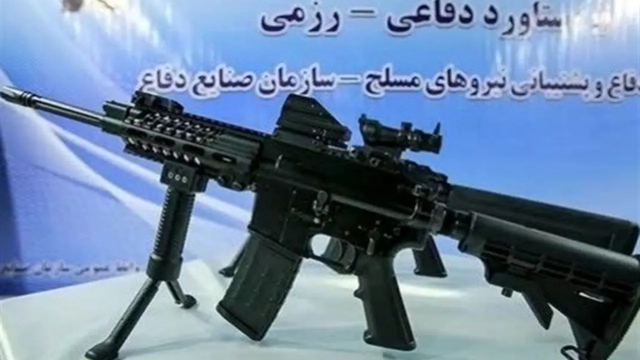 رونمایی از سلاح تمام ایرانی تهاجمی «مصاف» با حضور وزیر دفاع