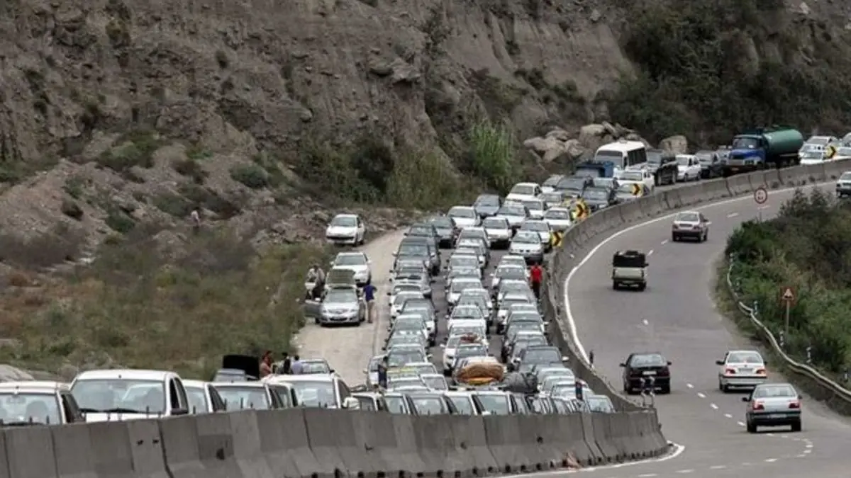 وضعیت ترافیکی جاده‌ها در آخرین روز کاری 99