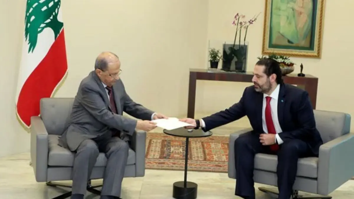 اتهام پراکنی سعد الحریری علیه رئیس جمهور لبنان