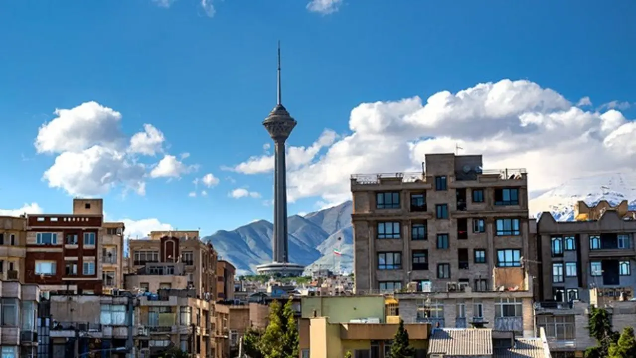 هوای تهران پاک است/تداوم کاهش دمای هوای پایتخت