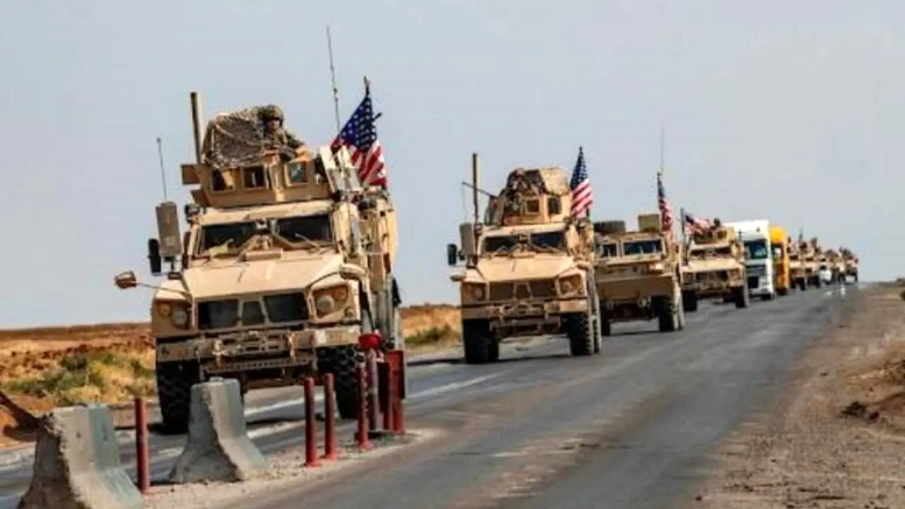 ورود 45 کامیون ائتلاف آمریکا از عراق به سوریه
