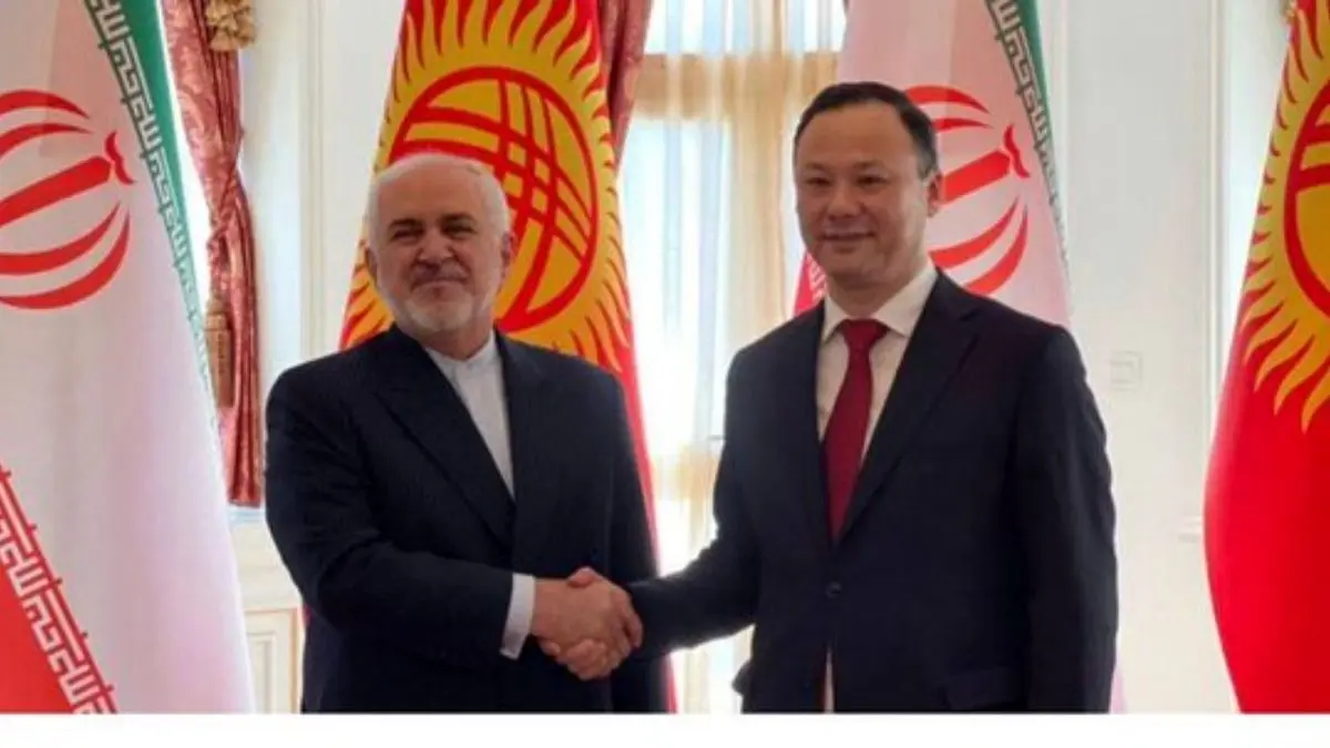 ظریف با همتای قرقیزستانی‌اش دیدار کرد